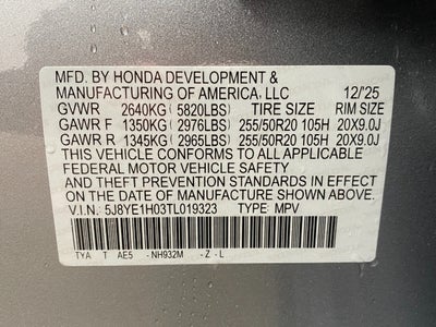 2026 Acura MDX SH-AWD w/A-Spec Package