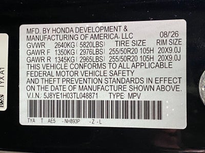 2026 Acura MDX SH-AWD w/A-Spec Package
