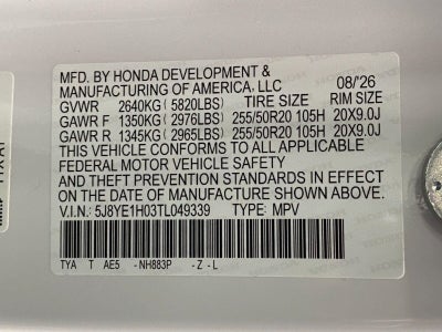 2026 Acura MDX SH-AWD w/A-Spec Package