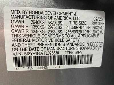 2026 Acura MDX SH-AWD w/A-Spec Package