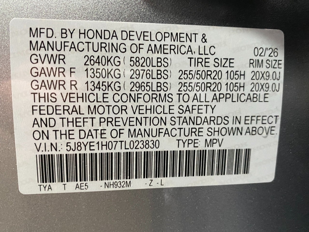 2026 Acura MDX SH-AWD w/A-Spec Package