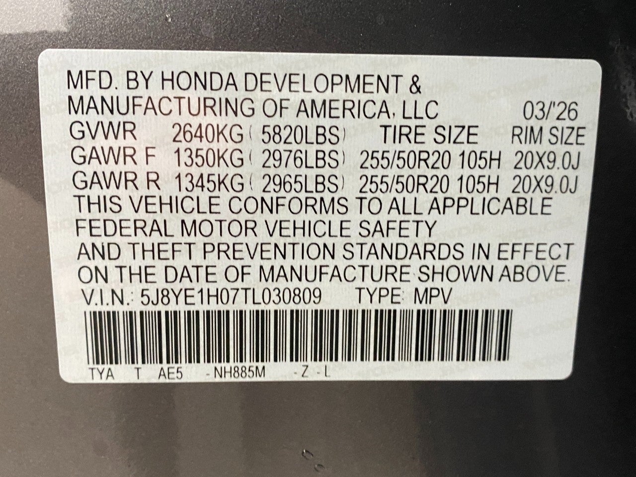 2026 Acura MDX SH-AWD w/A-Spec Package