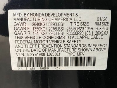 2026 Acura MDX SH-AWD w/A-Spec Package