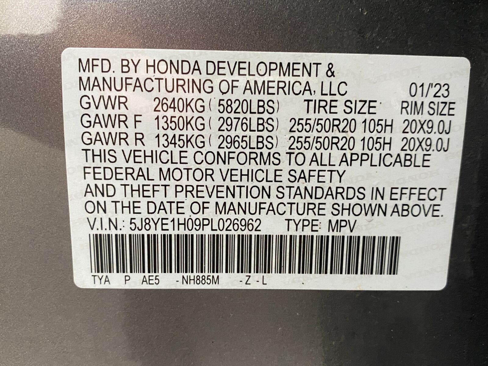 2023 Acura MDX SH-AWD w/A-Spec Package