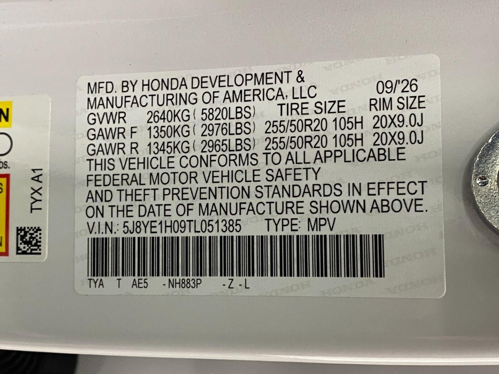 2026 Acura MDX SH-AWD w/A-Spec Package
