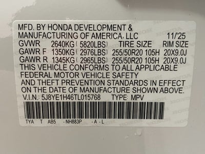 2026 Acura MDX SH-AWD w/Technology Package