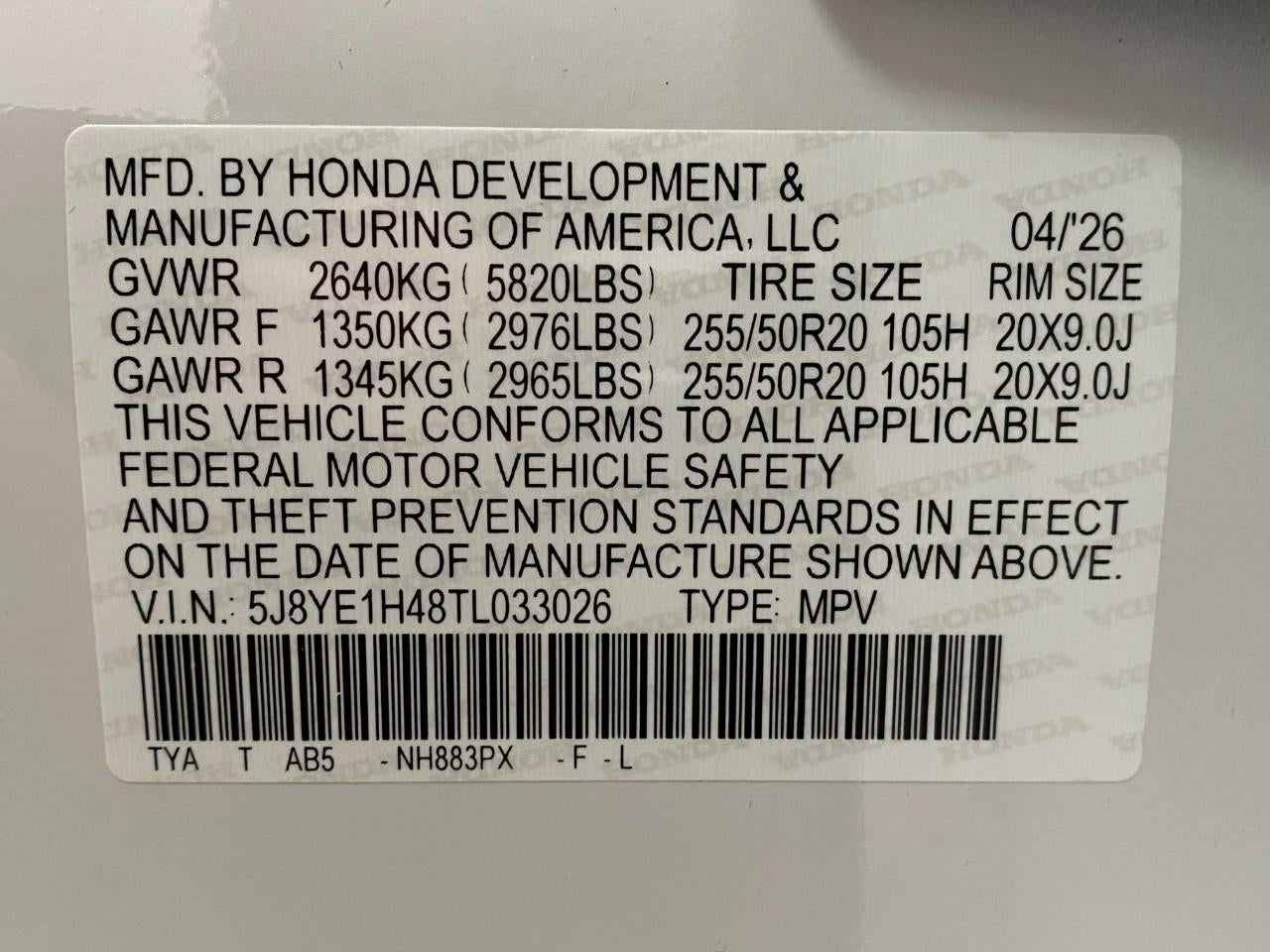 2026 Acura MDX SH-AWD w/Technology Package