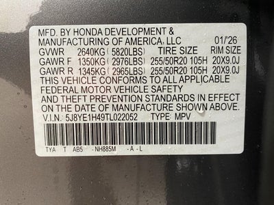 2026 Acura MDX SH-AWD w/Technology Package