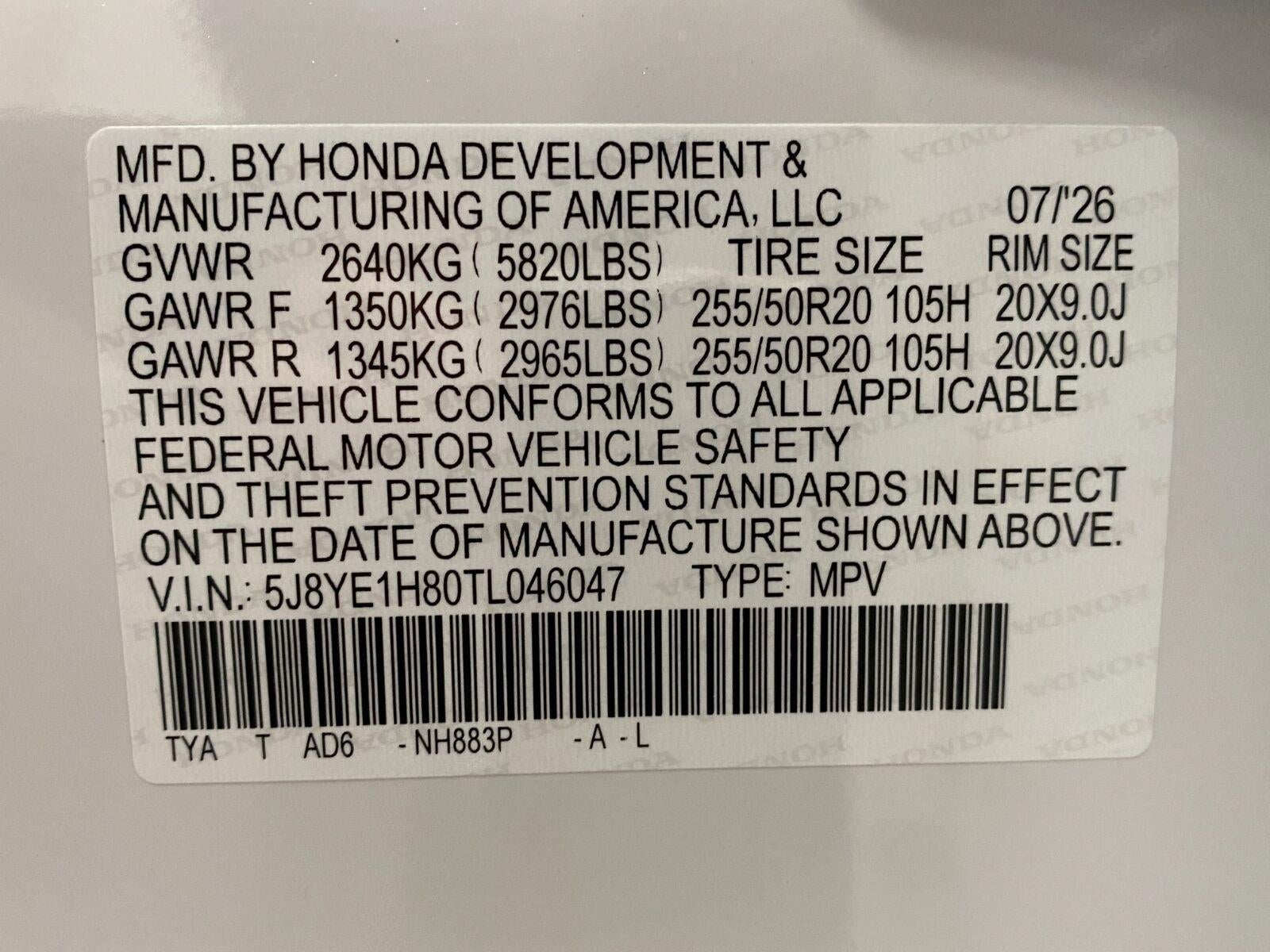 2026 Acura MDX SH-AWD w/Advance Package
