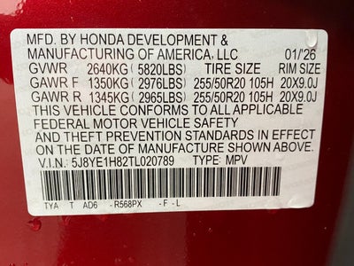 2026 Acura MDX SH-AWD w/Advance Package