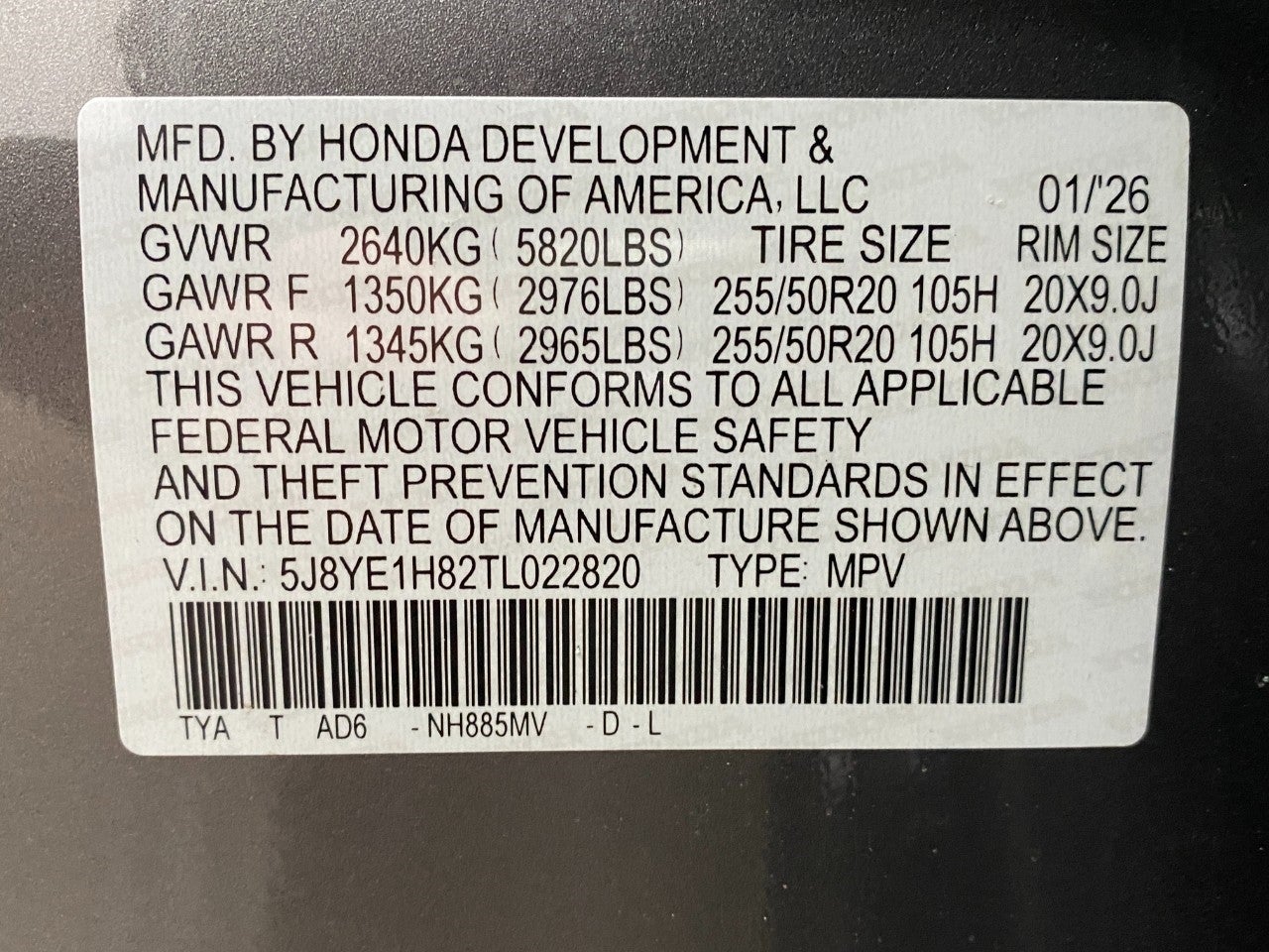 2026 Acura MDX SH-AWD w/Advance Package