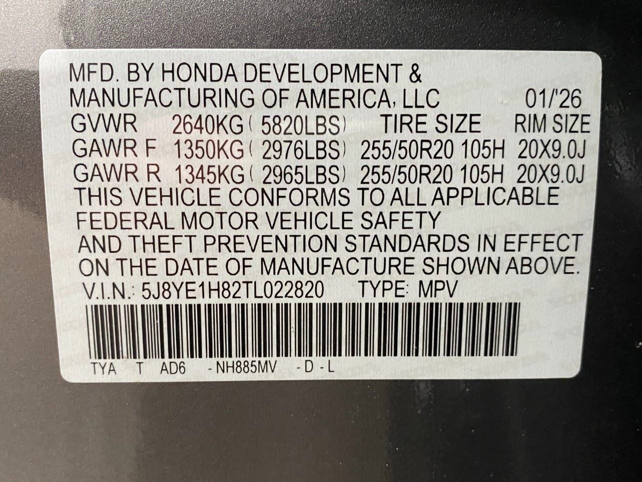 2026 Acura MDX SH-AWD w/Advance Package