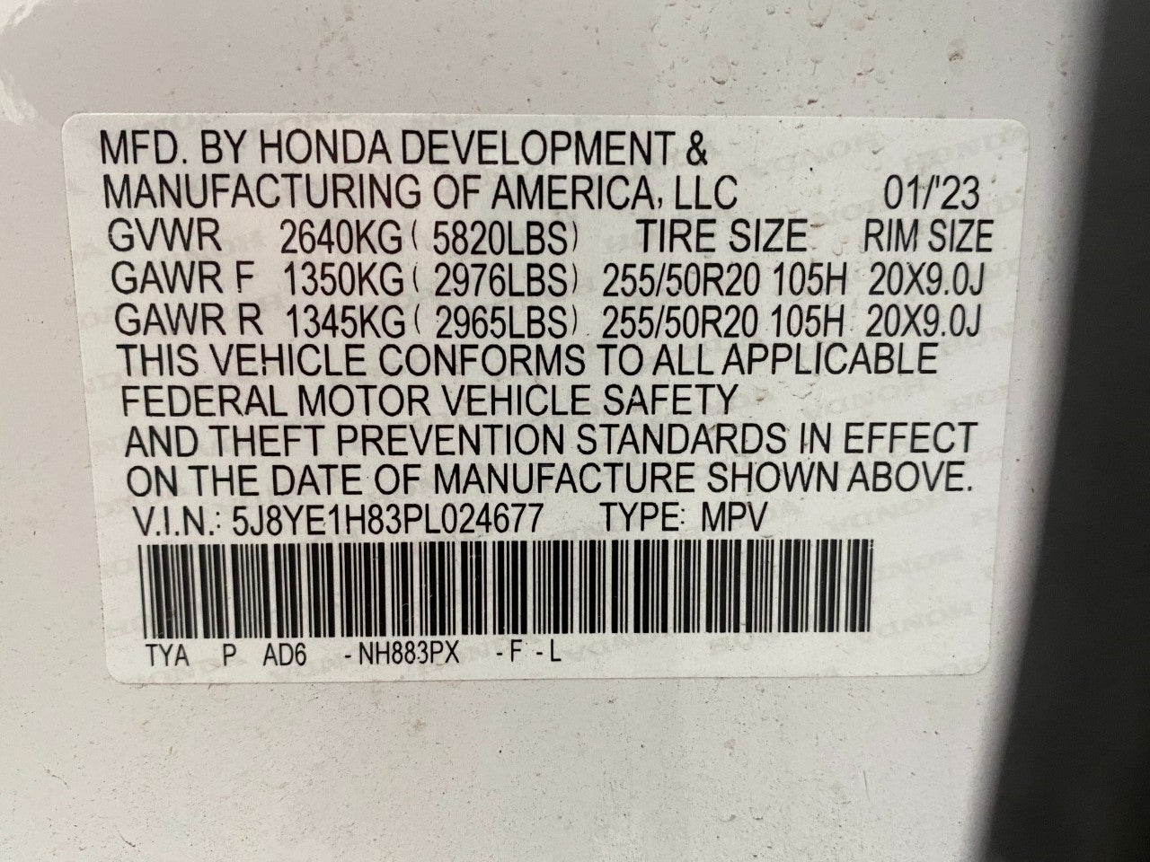 2023 Acura MDX SH-AWD w/Advance Package