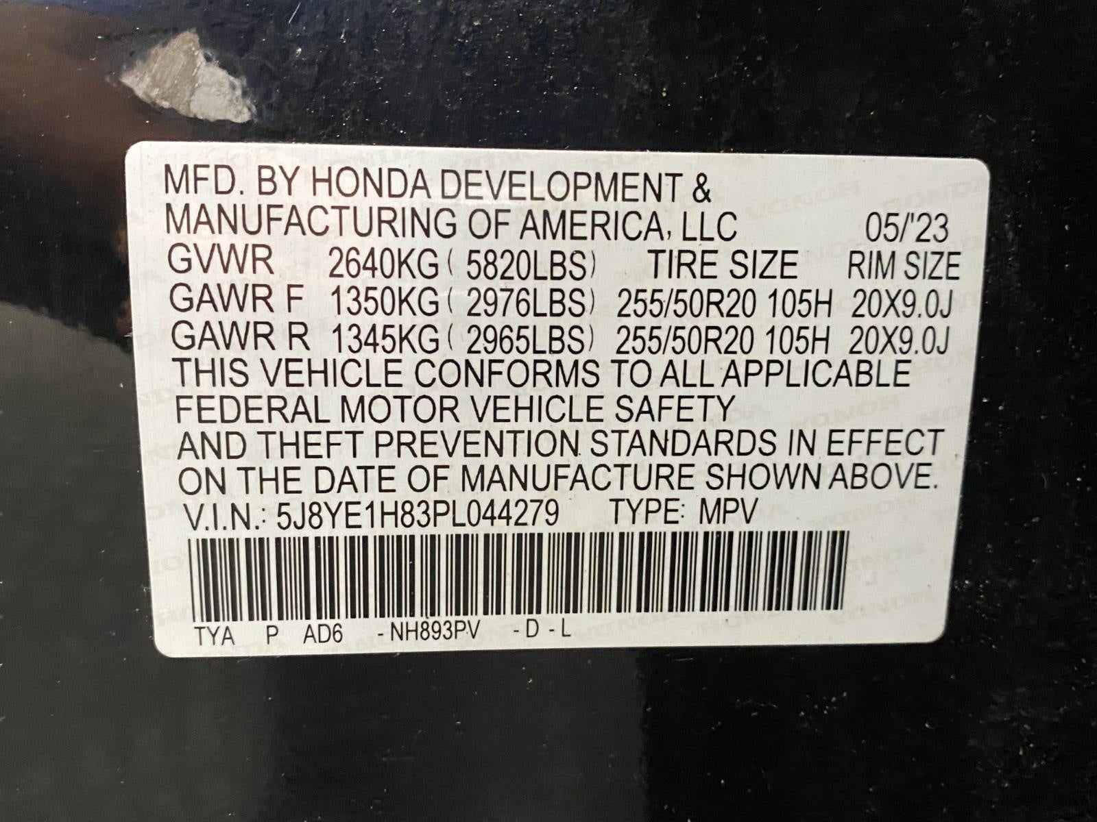2023 Acura MDX SH-AWD w/Advance Package