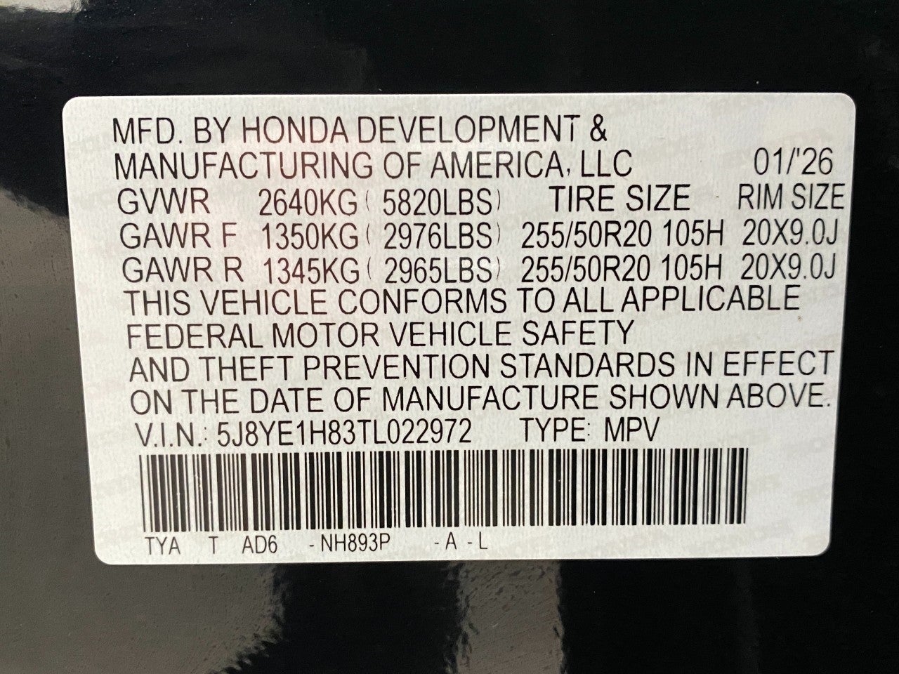 2026 Acura MDX SH-AWD w/Advance Package