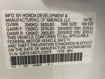 2026 Acura MDX SH-AWD w/Advance Package
