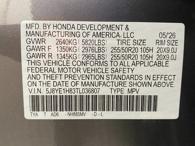 2026 Acura MDX SH-AWD w/Advance Package