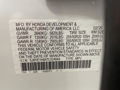 2026 Acura MDX SH-AWD w/Advance Package