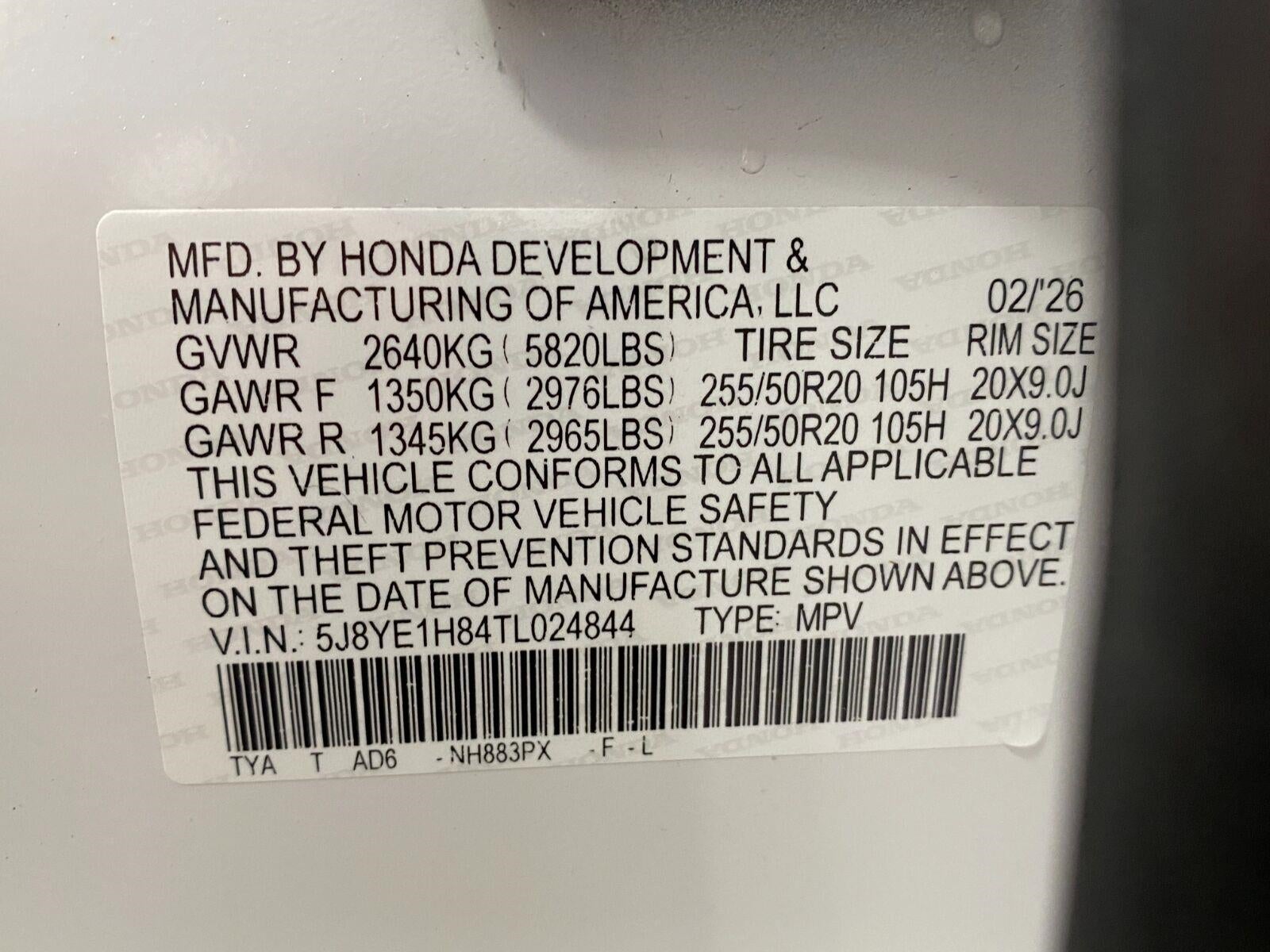 2026 Acura MDX SH-AWD w/Advance Package