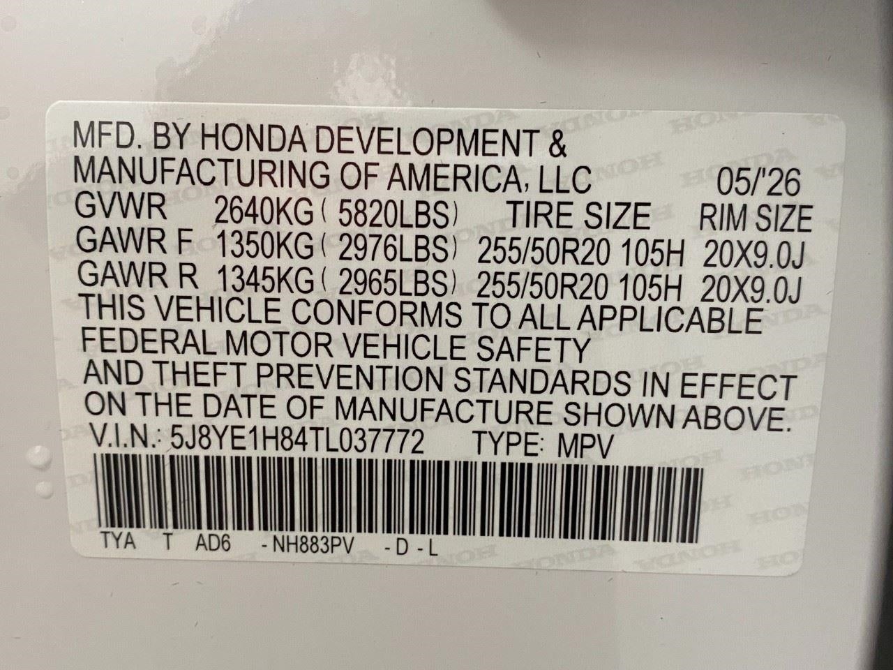 2026 Acura MDX SH-AWD w/Advance Package