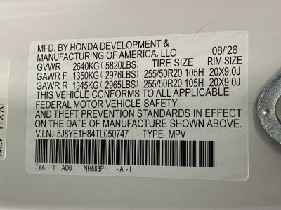 2026 Acura MDX SH-AWD w/Advance Package