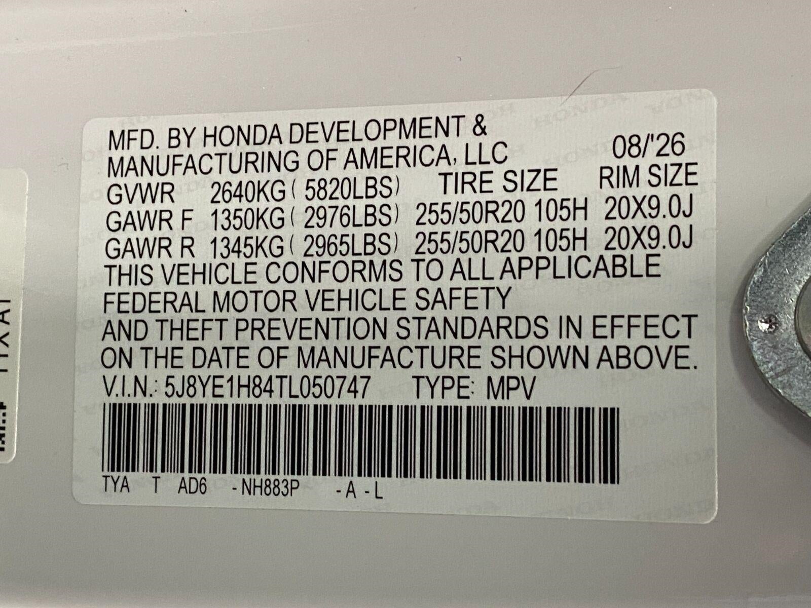 2026 Acura MDX SH-AWD w/Advance Package