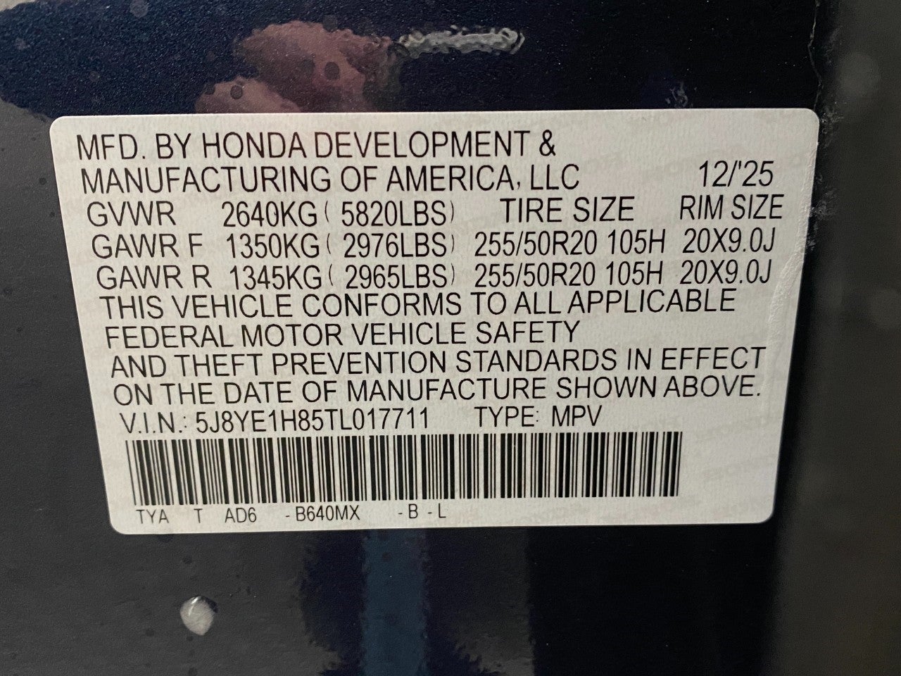 2026 Acura MDX SH-AWD w/Advance Package