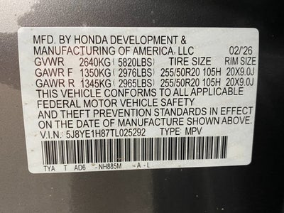 2026 Acura MDX SH-AWD w/Advance Package