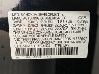 2026 Acura MDX SH-AWD w/Advance Package
