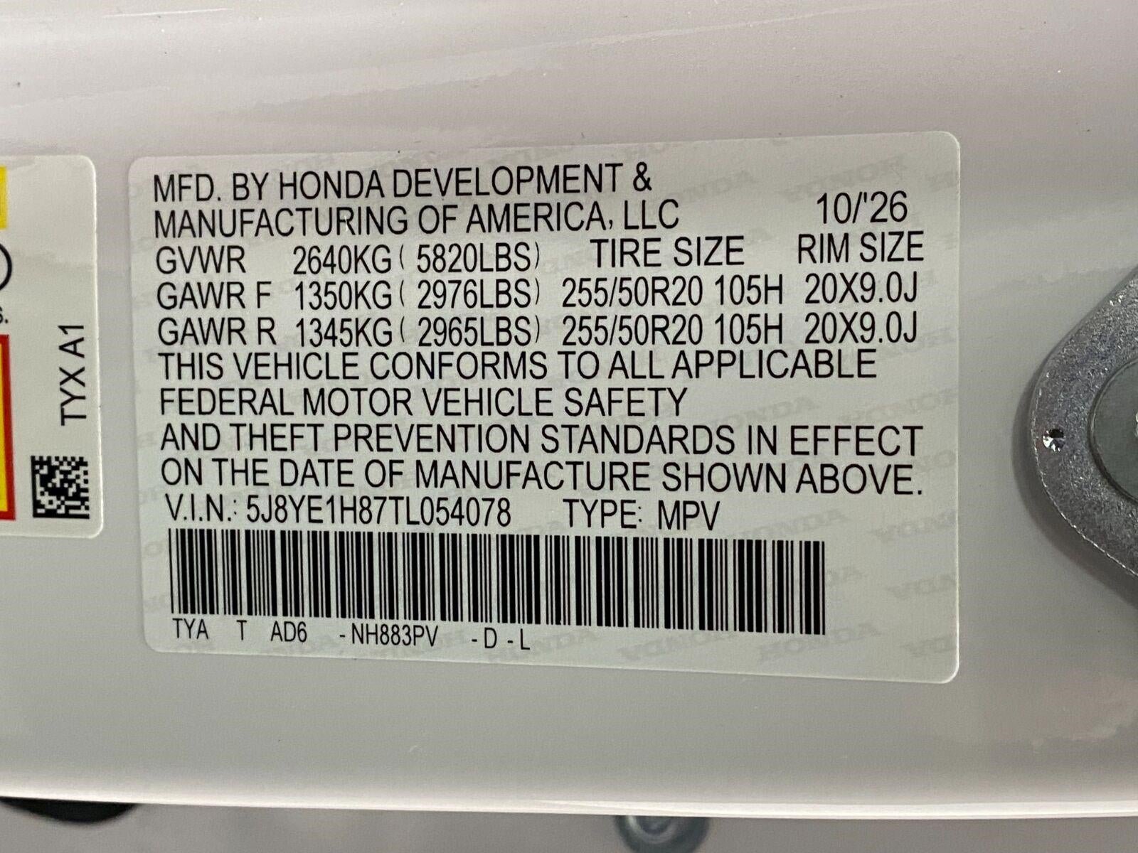 2026 Acura MDX SH-AWD w/Advance Package