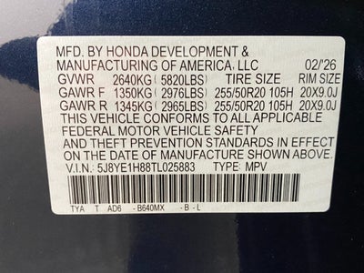 2026 Acura MDX SH-AWD w/Advance Package