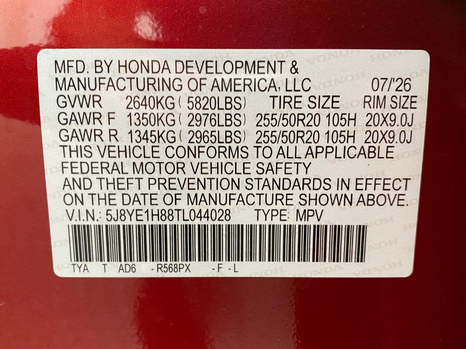 2026 Acura MDX SH-AWD w/Advance Package