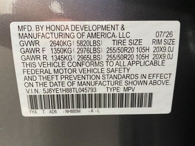 2026 Acura MDX SH-AWD w/Advance Package