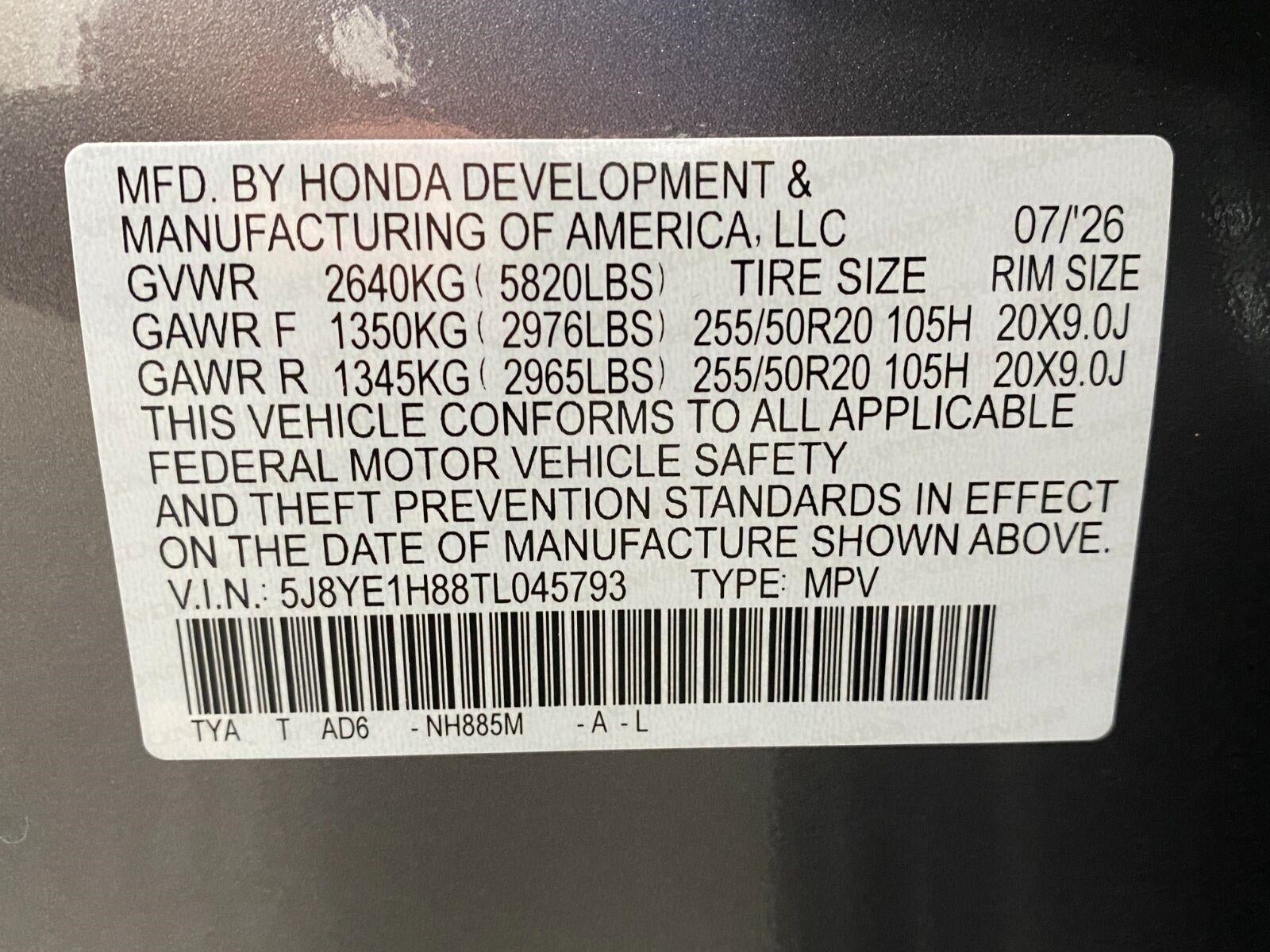 2026 Acura MDX SH-AWD w/Advance Package