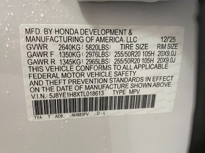 2026 Acura MDX SH-AWD w/Advance Package