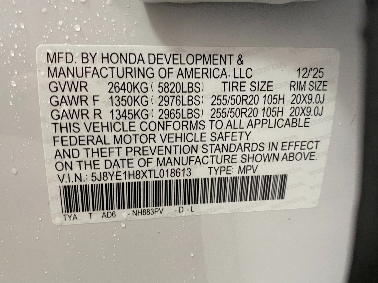 2026 Acura MDX SH-AWD w/Advance Package