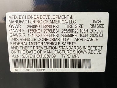 2026 Acura MDX SH-AWD w/Advance Package