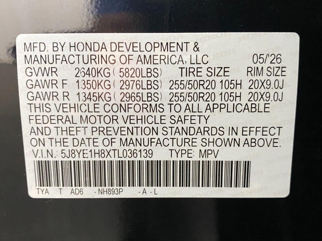2026 Acura MDX SH-AWD w/Advance Package