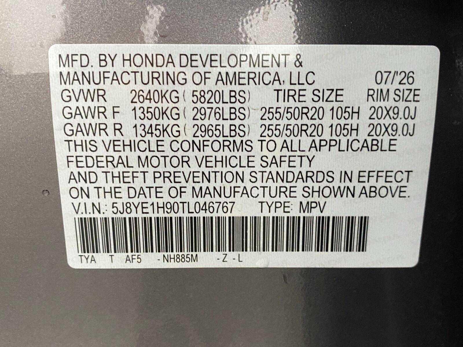 2026 Acura MDX SH-AWD w/A-Spec Advance Package