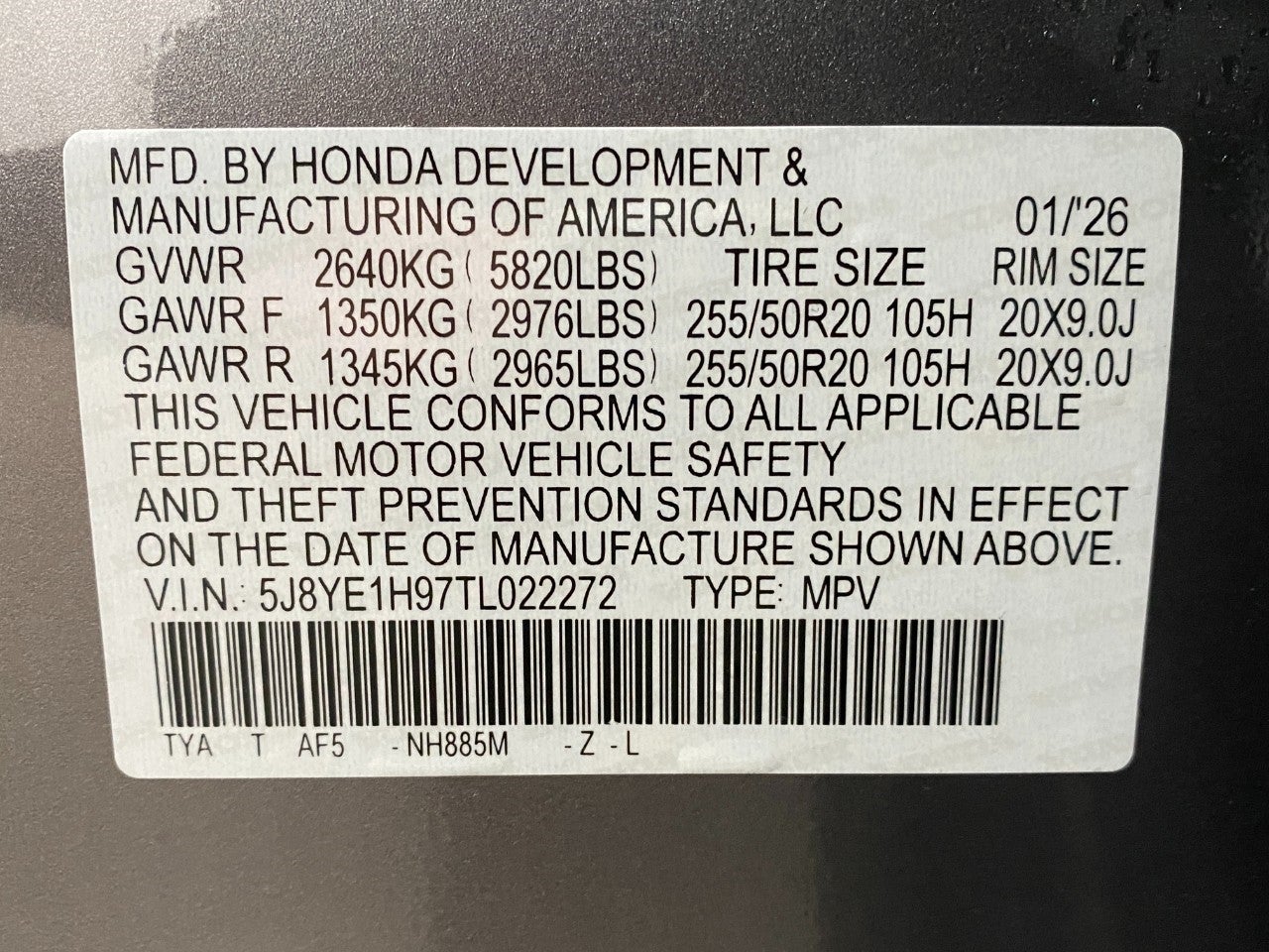 2026 Acura MDX SH-AWD w/A-Spec Advance Package