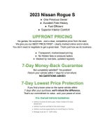 2023 Nissan Rogue AWD S