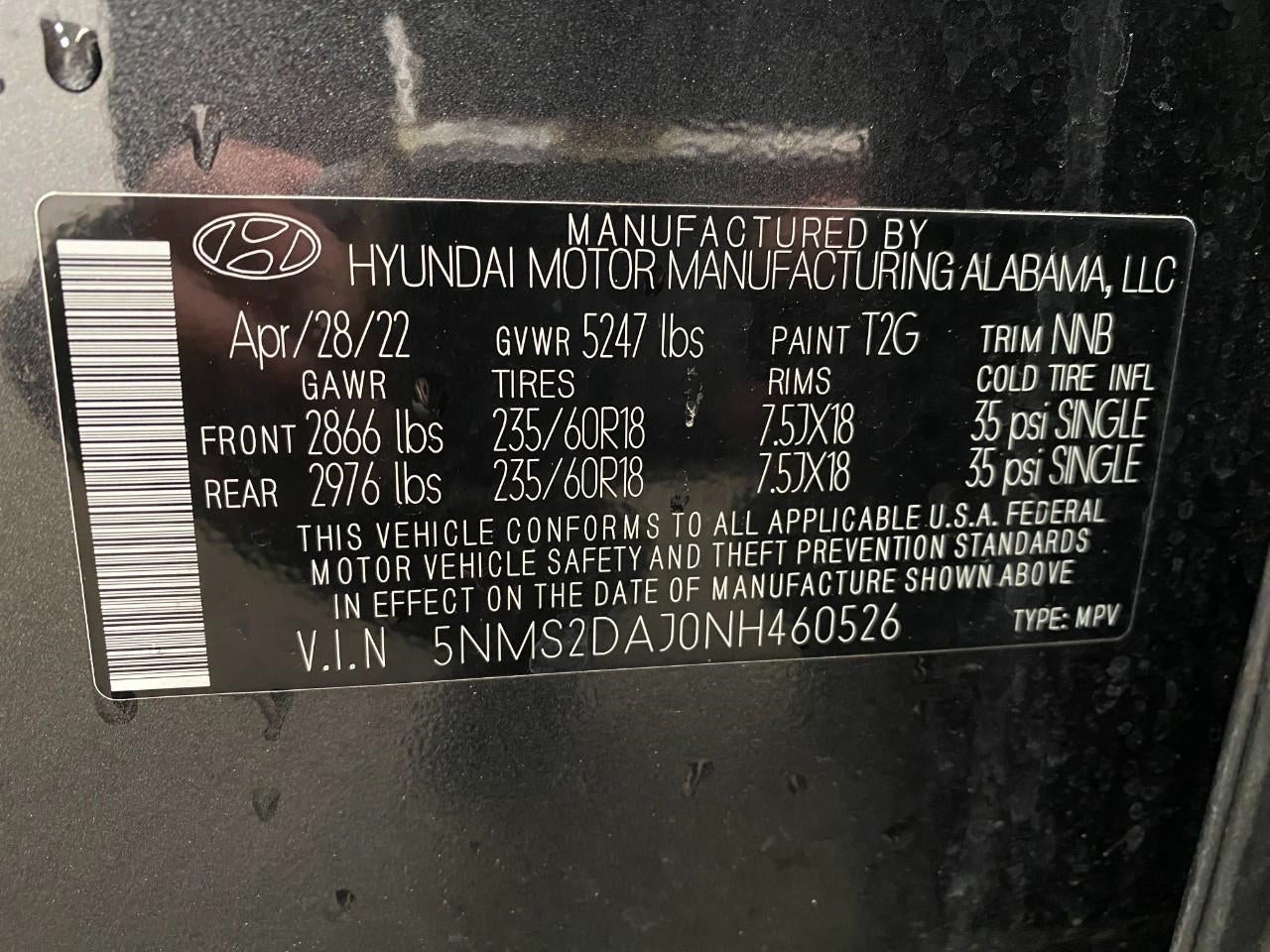 2022 Hyundai Santa Fe SEL AWD