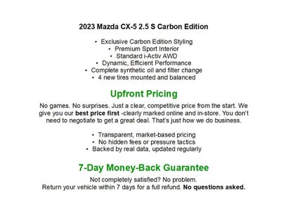 2023 Mazda Mazda CX-5 2.5 S Carbon Edition AWD