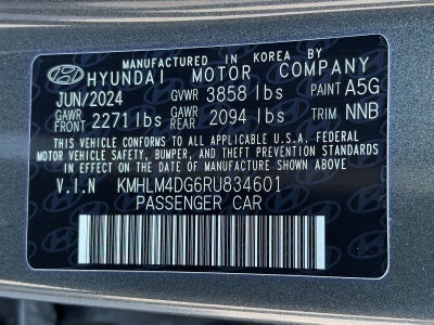 2024 Hyundai Elantra SEL IVT