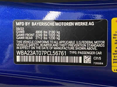 2023 BMW 4 Series 430i Convertible