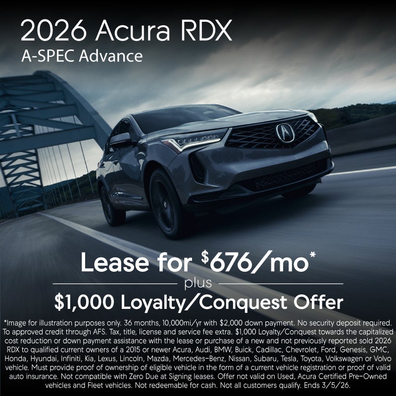 2026 Acura RDX