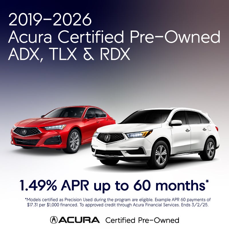 2019-2026 Acura Certified Pre-Owned