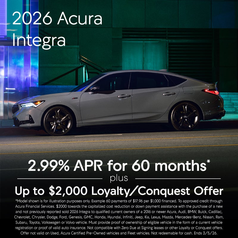 2026 Acura Integra