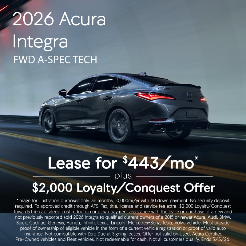 2026 Acura Integra