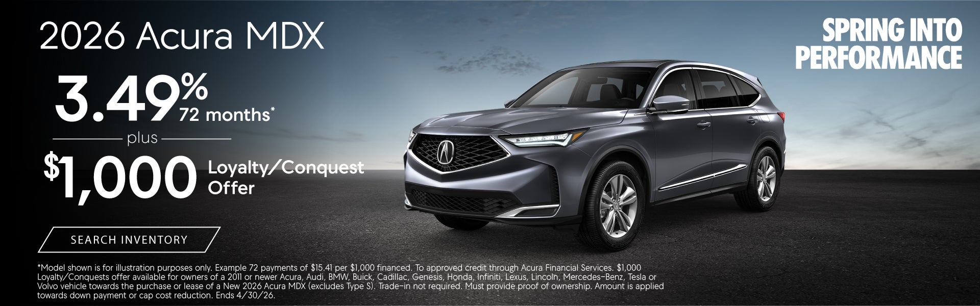 2026 Acura MDX